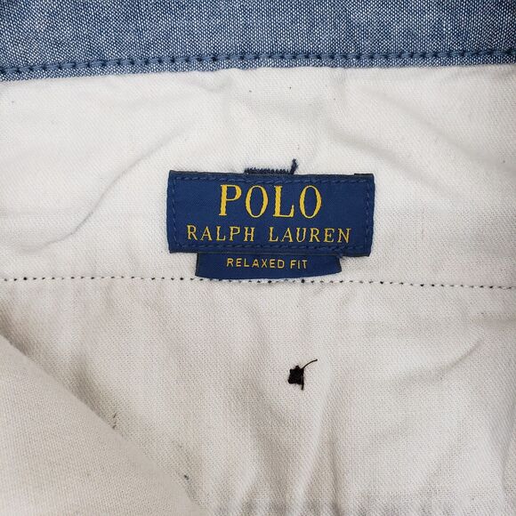 Polo Ralph Lauren USA Flag Chino Shorts Mens 38 Blue American Sailing‎ Nautical - Picture 4 of 7